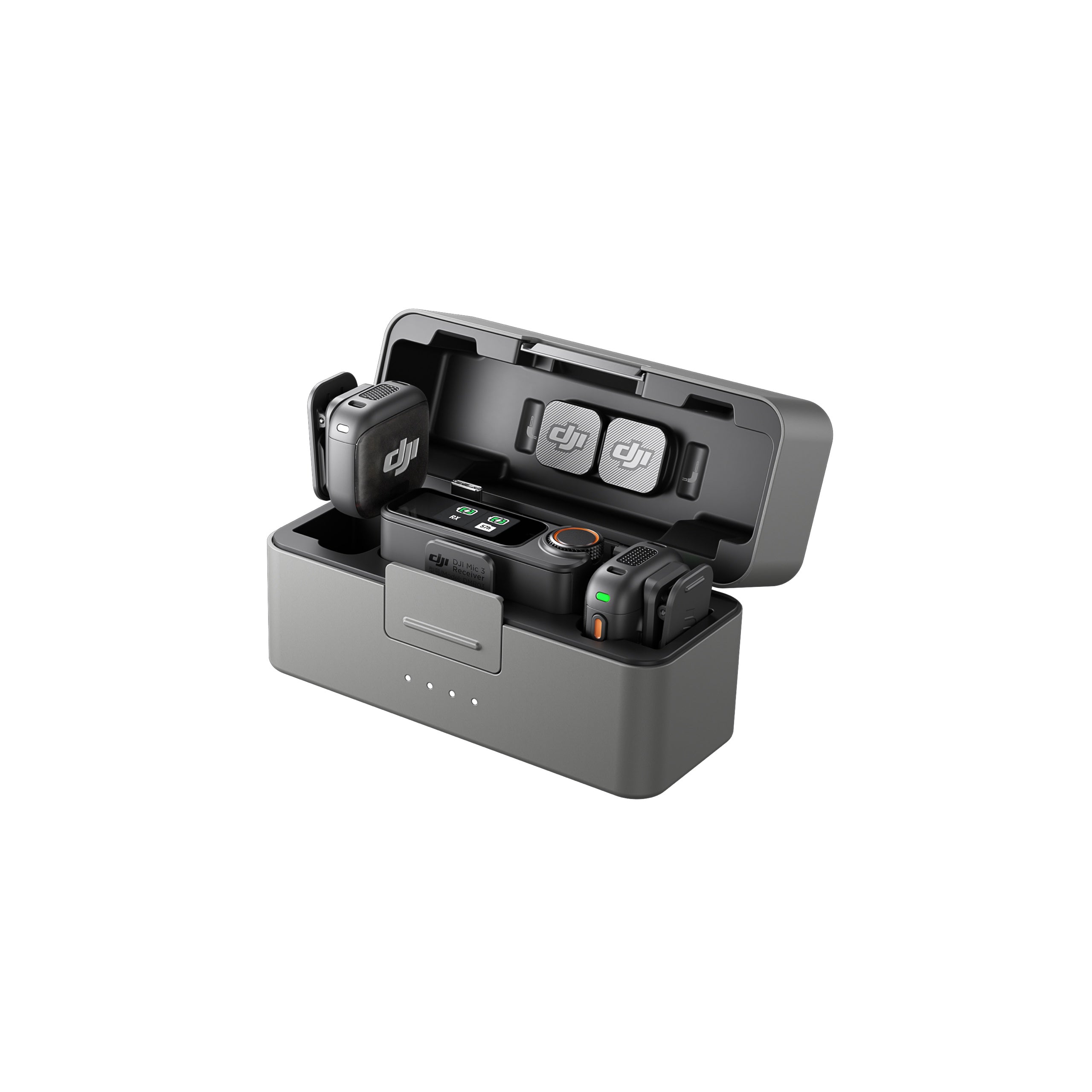 DJI Mic 3 (2 TX + 1 RX + Charging Case) – DJIUSStore