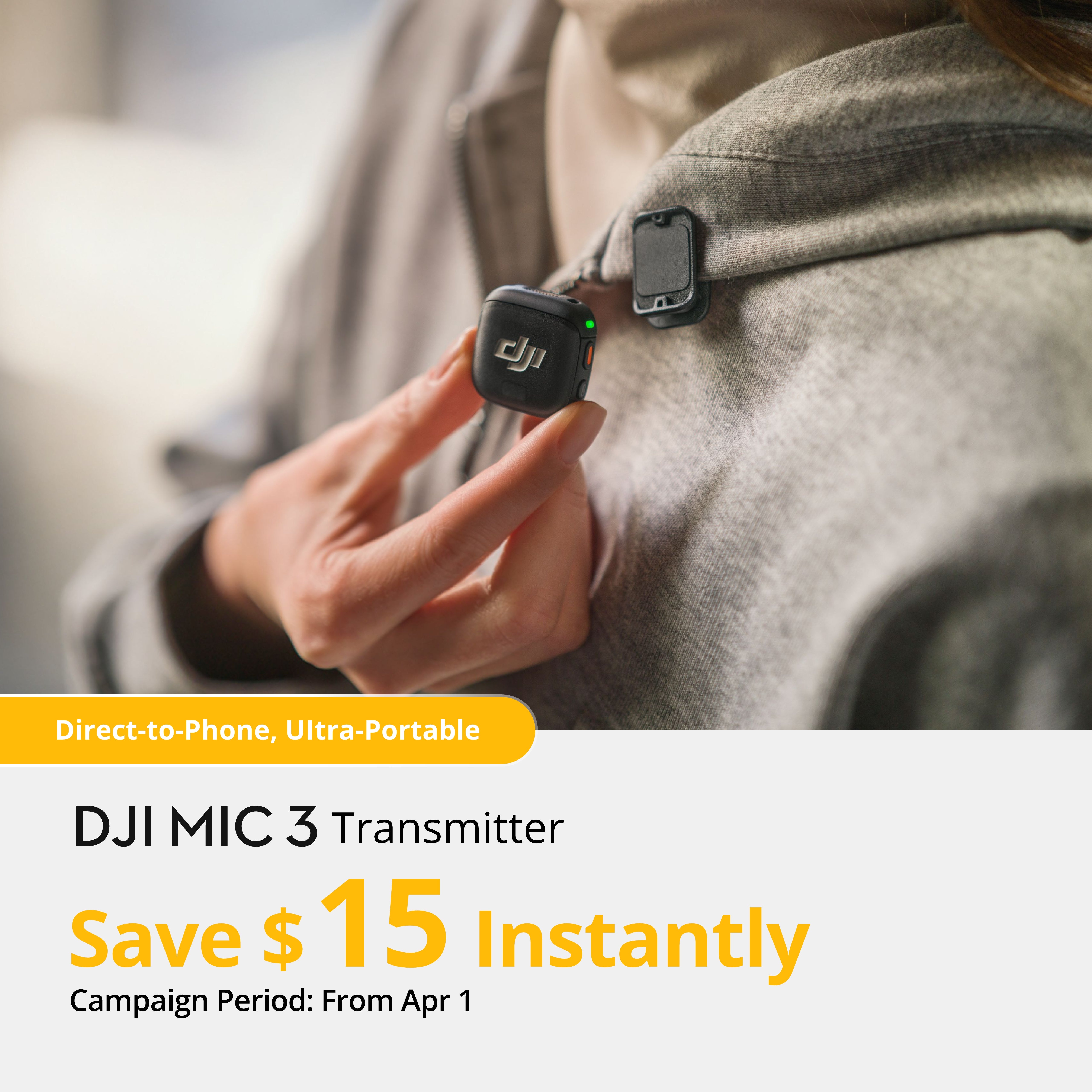DJI Mic 3 Transmitter