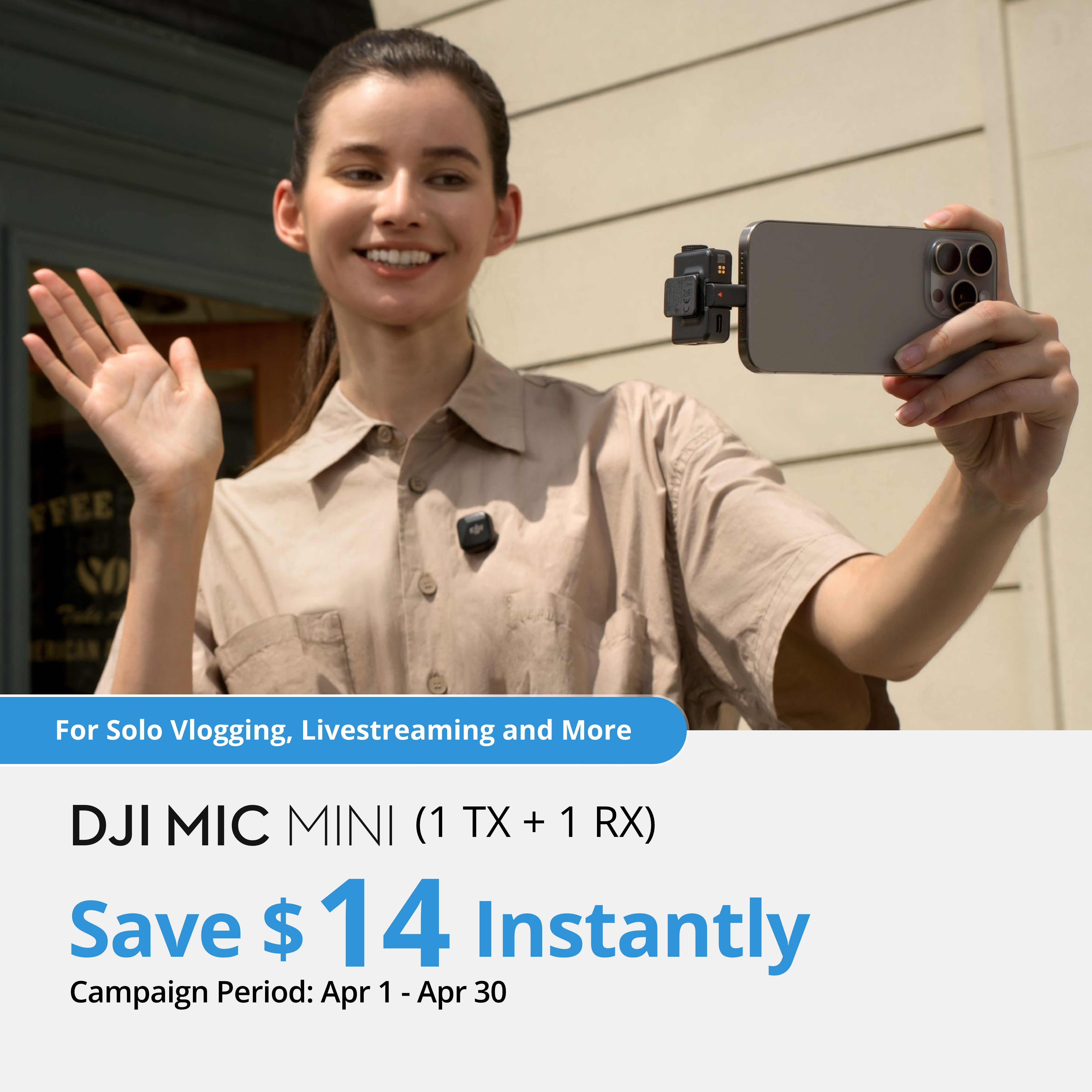 DJI Mic Mini (1 TX + 1 RX)