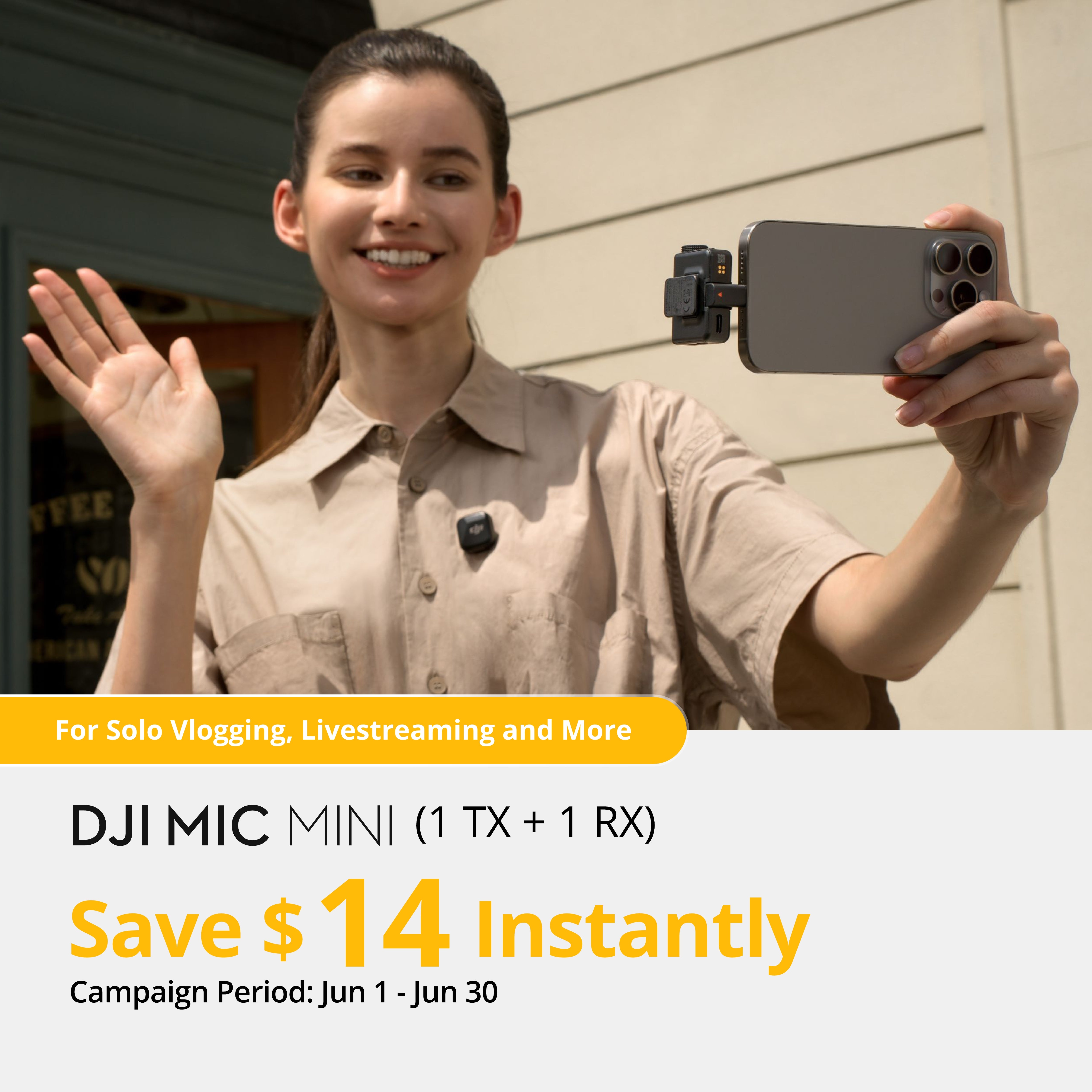 DJI Mic Mini (1 TX + 1 RX)