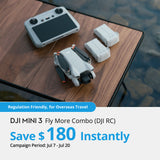 DJI Mini 3 Fly More Combo (DJI RC)