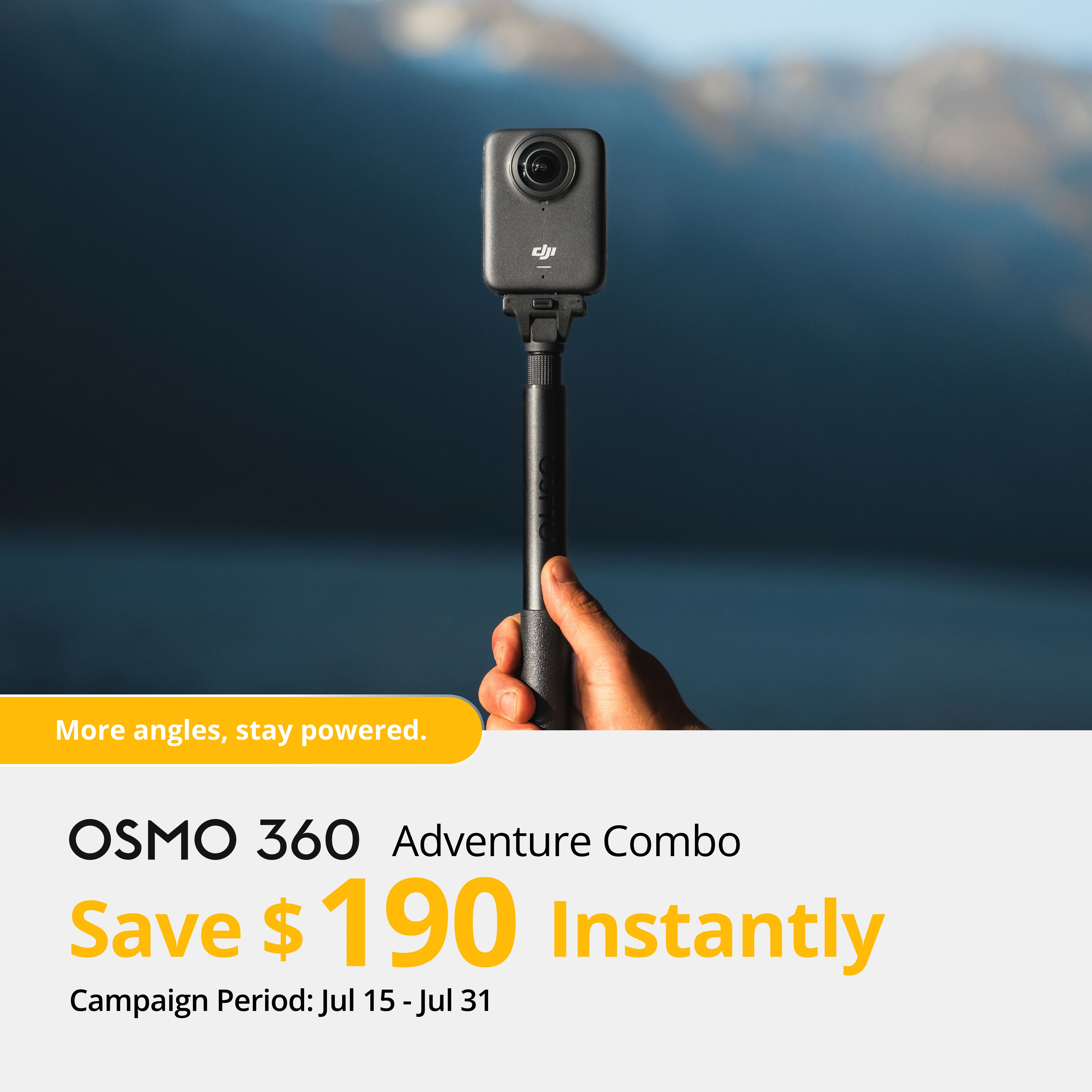 Osmo 360 Adventure Combo
