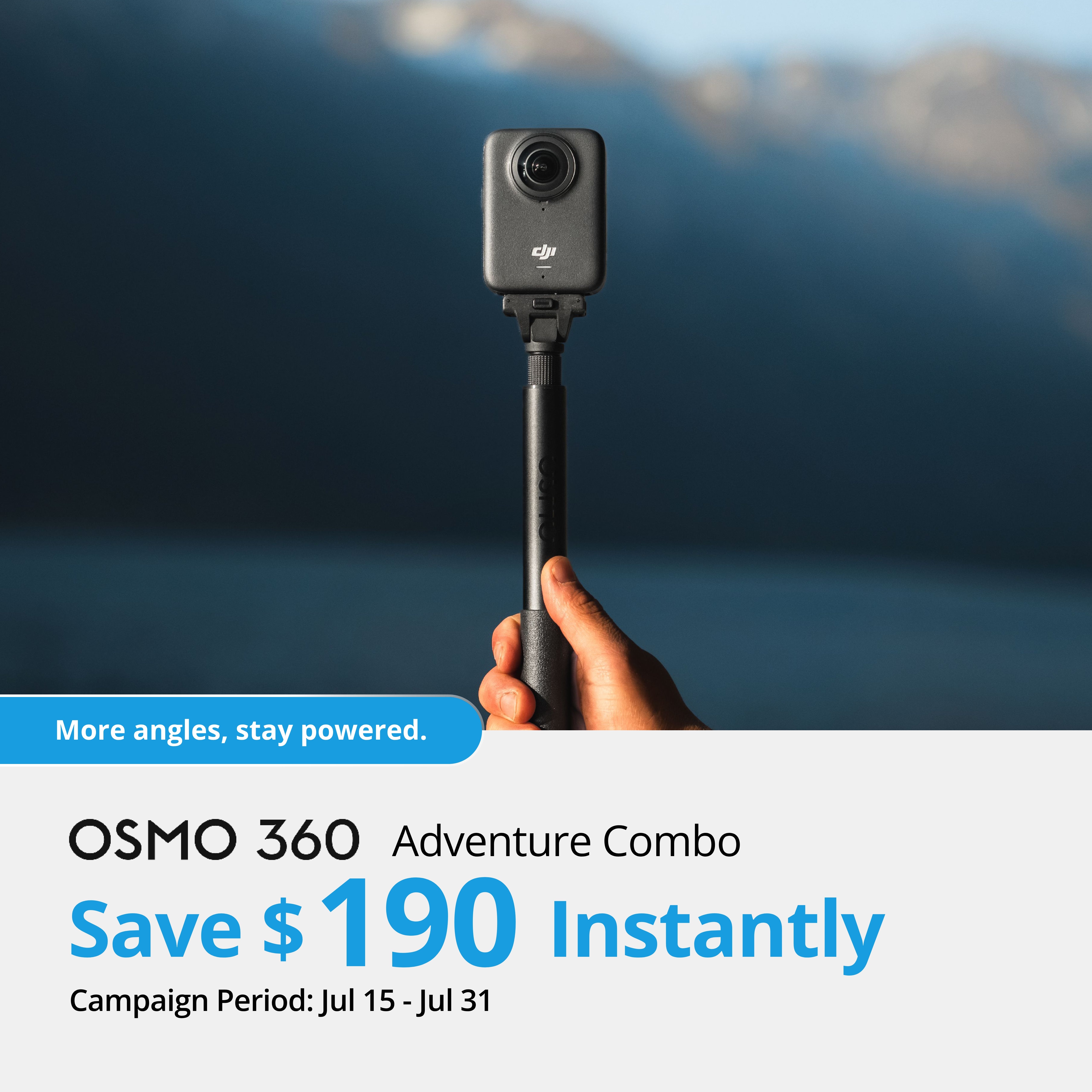 Osmo 360 Adventure Combo