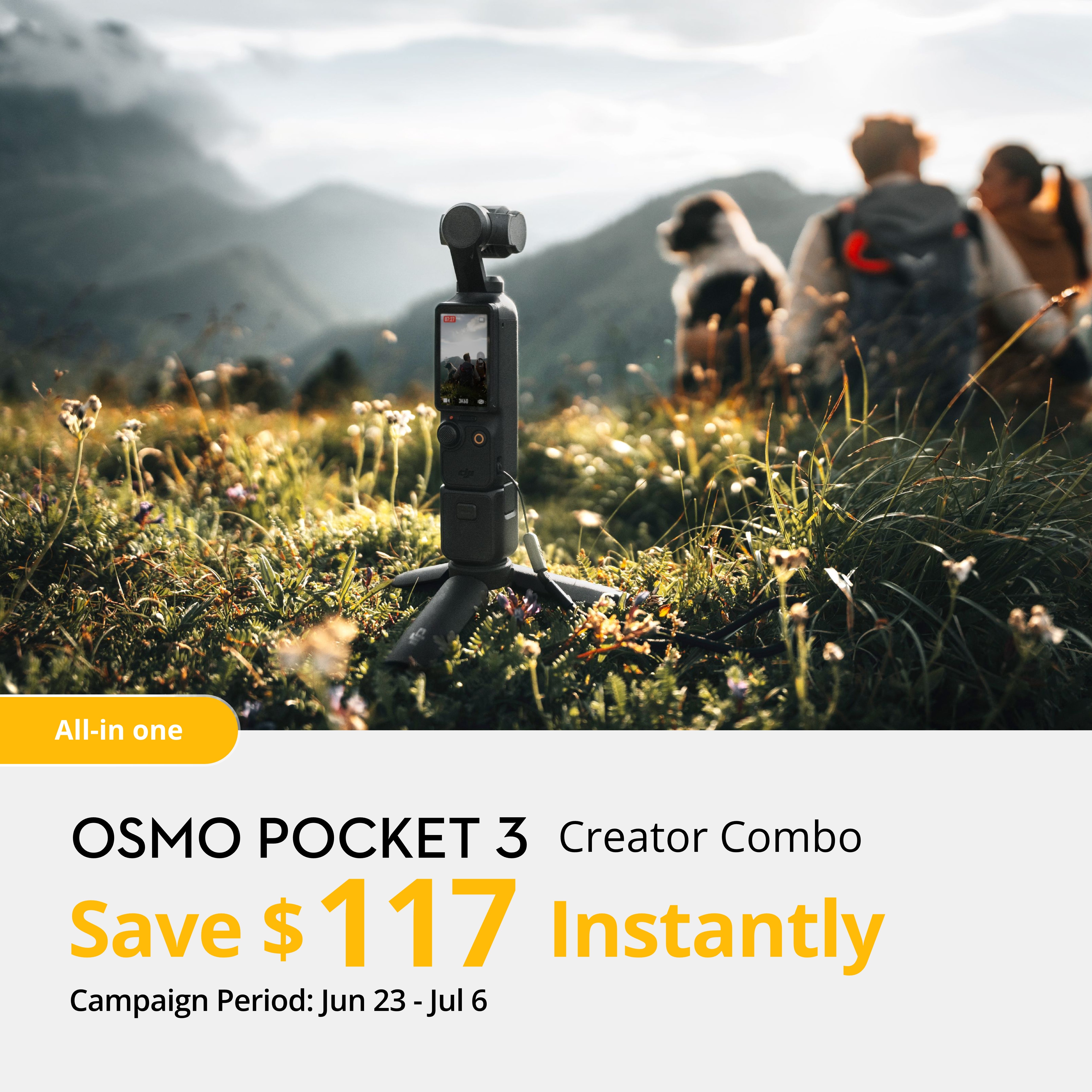 Osmo Pocket 3 Creator Combo